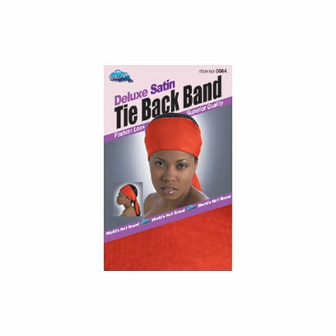 Tie Back Band - Deluxe Satin Fashion Look (DRE064)