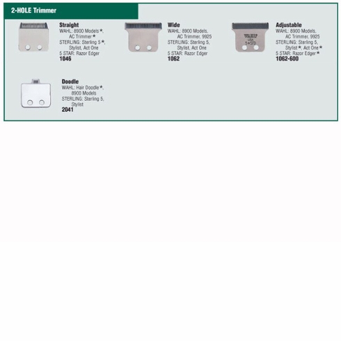 Wahl 2-hole Trimmer Blade