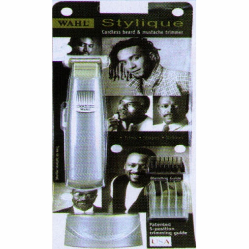 Wahl Stylique Beard&Mustache Cordless Trimmer # 9906