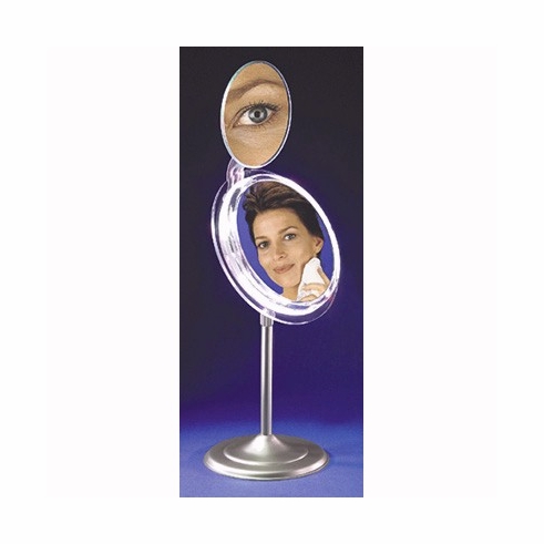 Zadro Adjustable Pedestal Vanity Mirror 7X Surround Light (MSA37)