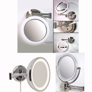 Zadro Wall Mount Lighted Mirrors