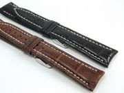 Breitling Style Genuine Alligator MS2006