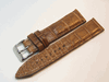 Genuine Alligator Special Tanning Tan/Cognac/Honey