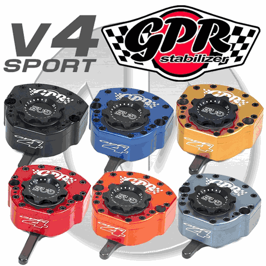 GPR V5 Steering Stabilizer / Damper for Triumph & Ducati