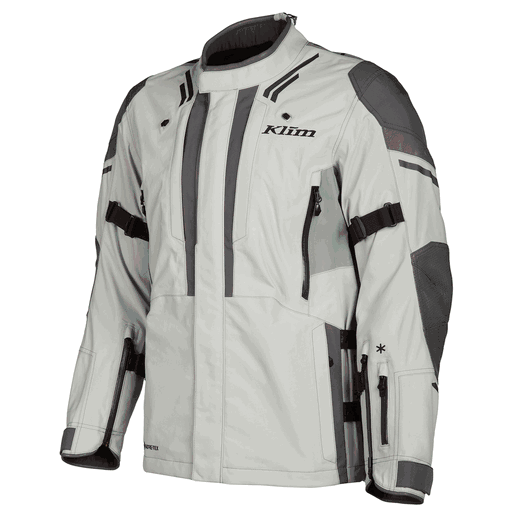 2023 Latitude Jacket by Klim Available in Gray, Black, Blue and HiVis