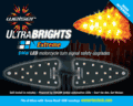 Weiser Ultrabrights Extreme LED Turn Signal Upgrades for BMW Motorcycles