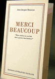 merci beaucoup letterpress boxed note cards
