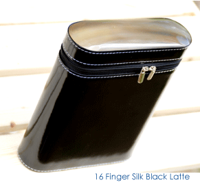 16 Finger Silk Black Latte