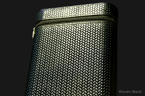 16 Finger Woven Black(TM) Latte Case
