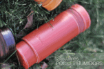4 Finger Pocket Humidor - St. Barnes Red