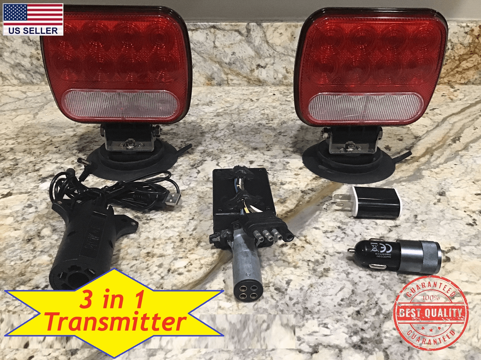 GOLDEN TOWBAR wireless tow lights