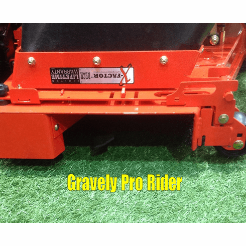 RC-EX4 Steel Grass Catcher 4.4 cubic foot capacity with NEW