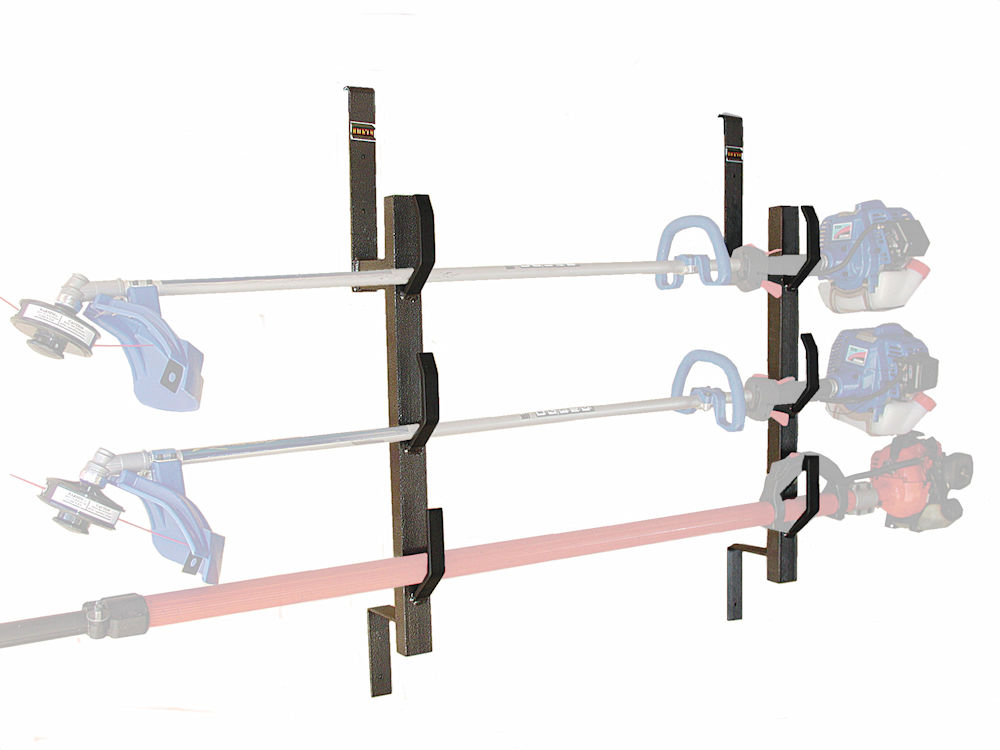 3 Place Trimmer Rack for Enclosed Trailers RA5 Rack'em Mfg.
