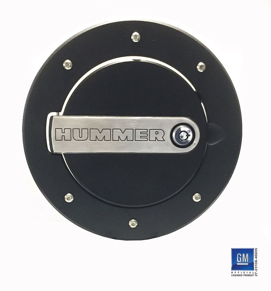DefenderWorx 0610 Hummer H3, H3T LOCKING FUEL DOOR Two Tone