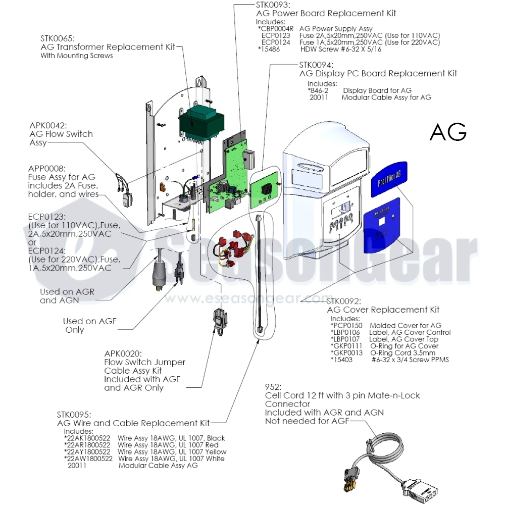 3 AutoPilot APK0042 AG Flow Switch Assembly