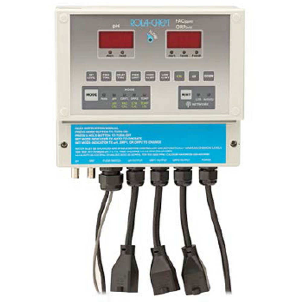 RolaChem 555000 Generation II Digital pH/Dual ORP/FAC (ppm) Controller