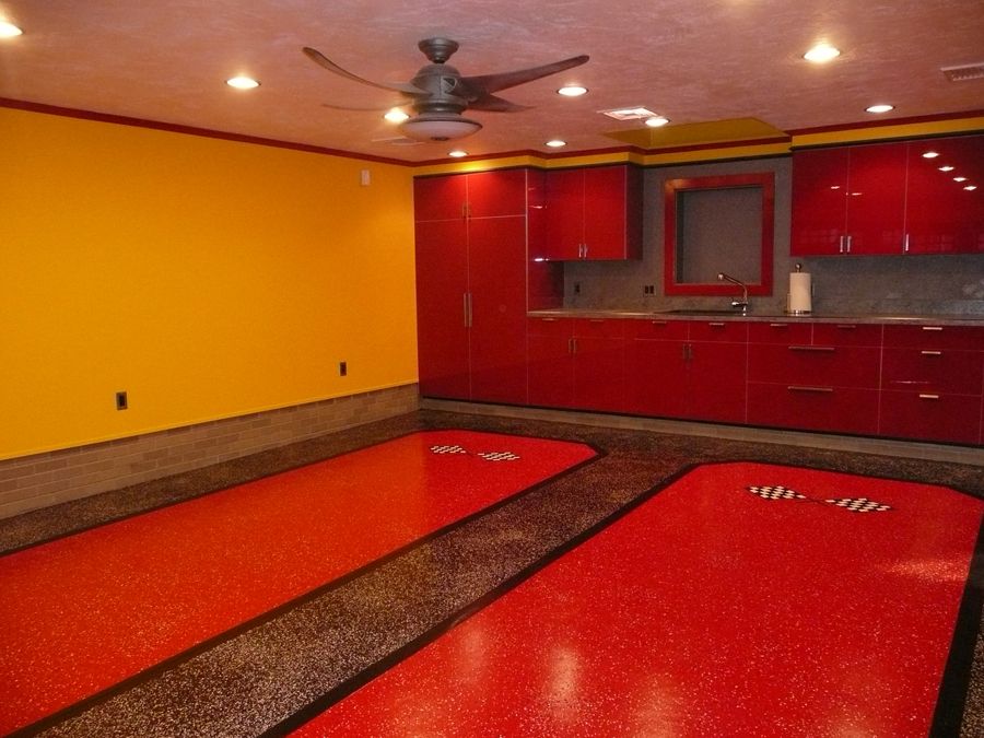 Armor Chip Garage Epoxy Floor Coating