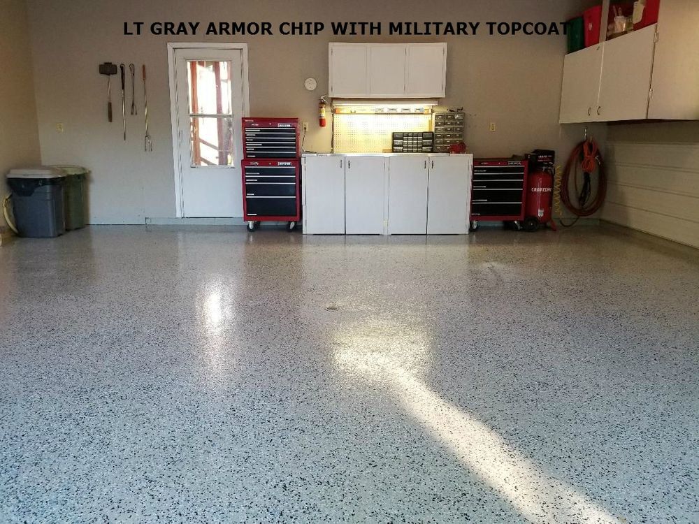 Armor Chip Garage Epoxy Floor Coating