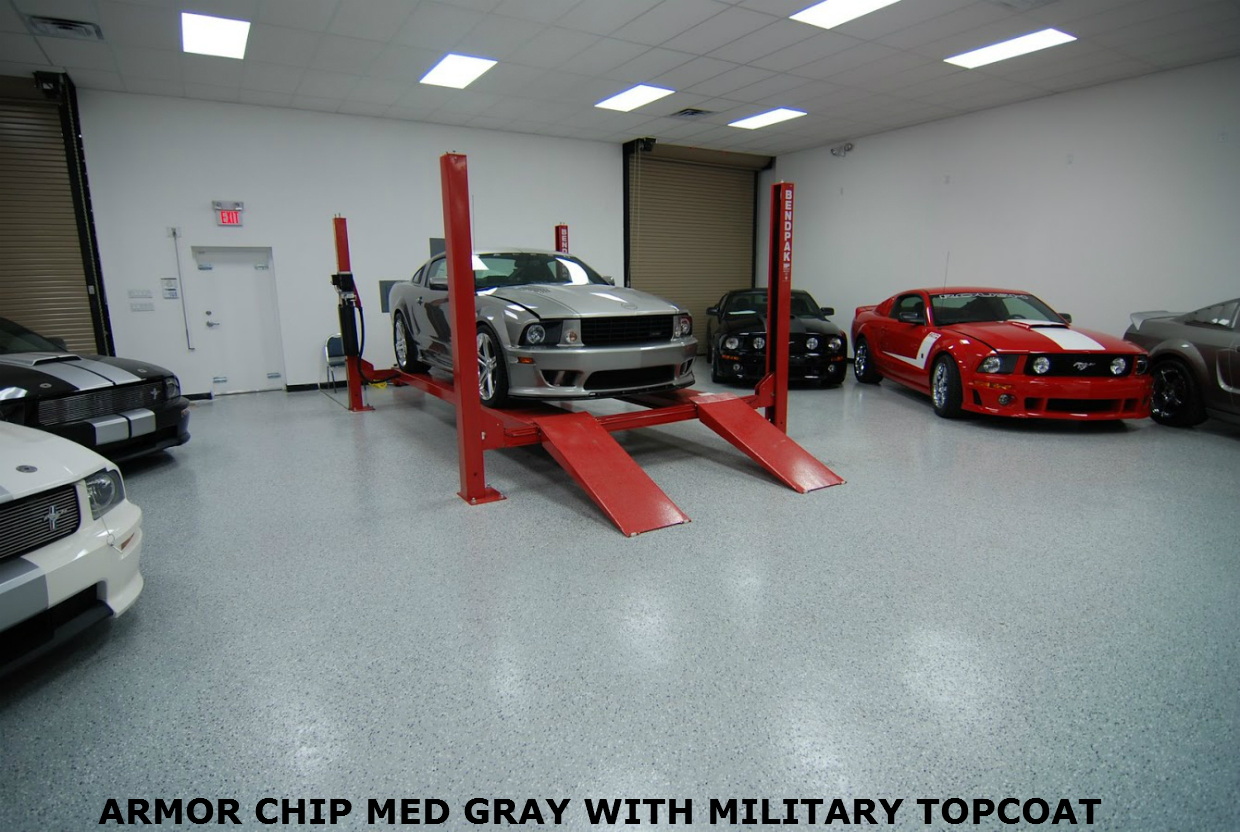 Armor Chip Garage Epoxy Floor Coating