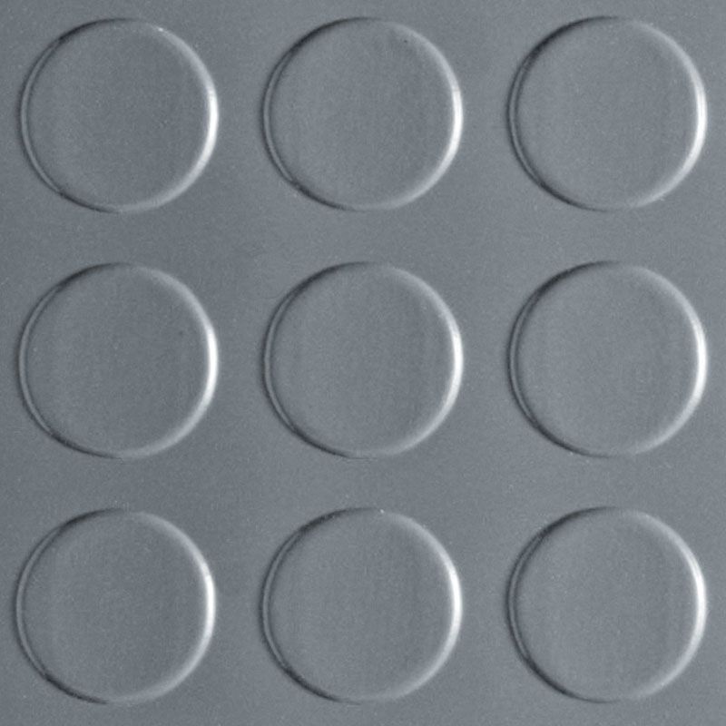 Garage Floor Mat Rubber Roll Out Coin Pattern Mat