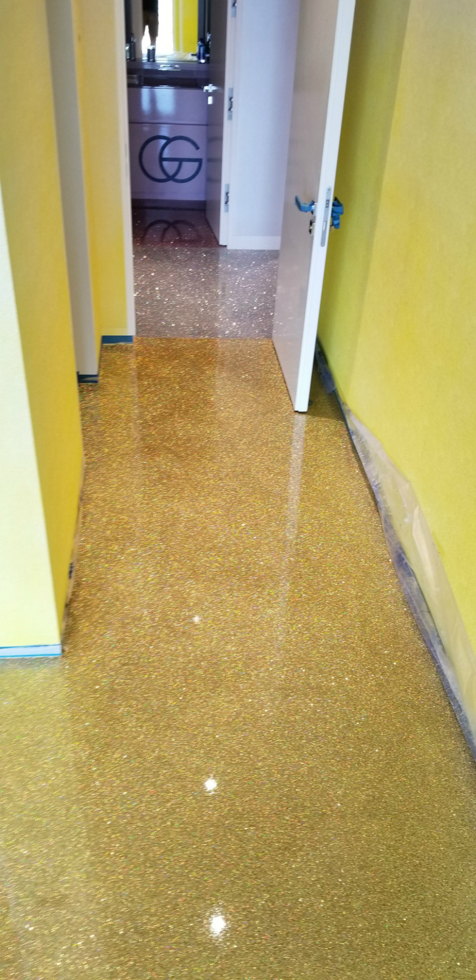 Concrete Glitter Paint Sealer