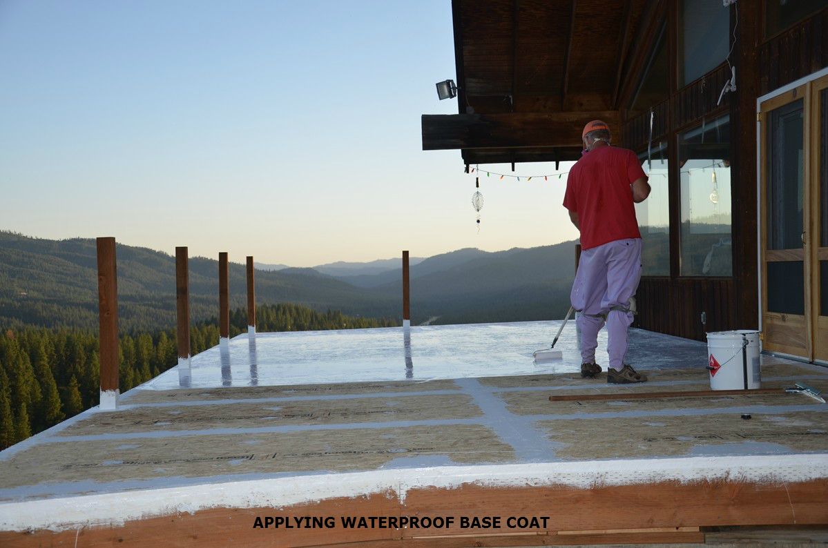 Wood & Concrete Roof Deck Coating System