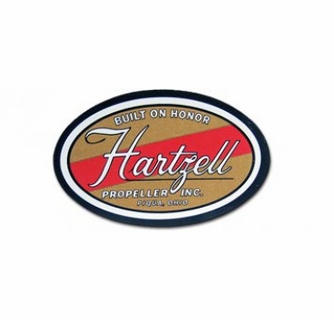 Decalcomanie Logo Hartzell Prop Per Aerei Modellismo - Multicolore