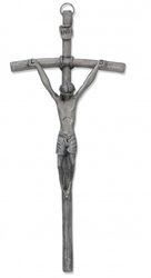 10 "All Metal Papal Crucifix" itemprop="image