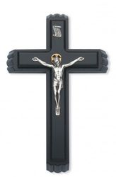 11" Crucifix Black Sick Call Set" itemprop="image