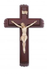 12" Crucifix Cherry/resin Sick Call Set" itemprop="image