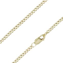 14 Karat Gold Curb Neck Chain" itemprop="image