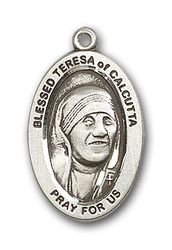 14kt Gold Blessed Teresa of Calcutta Medal" itemprop="image