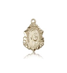 14kt Gold Blessed Teresa of Calcutta Medal" itemprop="image