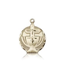 14kt Gold Communion Medal" itemprop="image