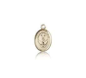 14kt Gold Confirmation Medal" itemprop="image