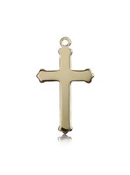 14kt Gold Cross Medal" itemprop="image