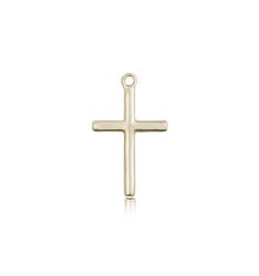 14kt Gold Cross Medal" itemprop="image