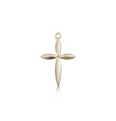 14kt Gold Cross Medal" itemprop="image