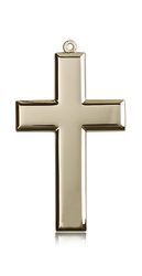 14kt Gold Cross Medal" itemprop="image