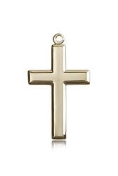 14kt Gold Cross Medal" itemprop="image