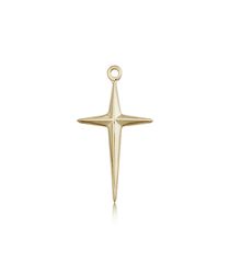 14kt Gold Cross Medal" itemprop="image