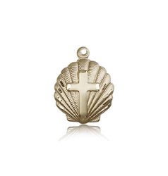 14kt Gold Cross Medal" itemprop="image