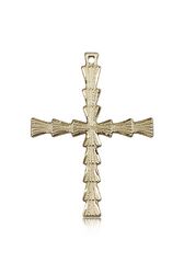 14kt Gold Cross Medal" itemprop="image