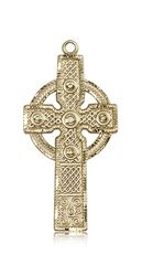 14kt Gold Cross Medal" itemprop="image