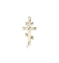 14kt Gold Cross Medal" itemprop="image