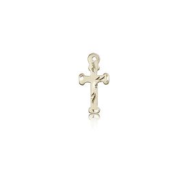 14kt Gold Cross Medal" itemprop="image