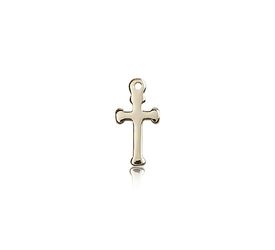 14kt Gold Cross Medal" itemprop="image