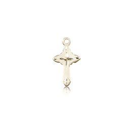 14kt Gold Cross Medal" itemprop="image