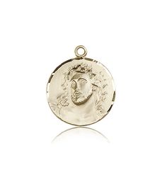 14kt Gold Ecce Homo Medal" itemprop="image