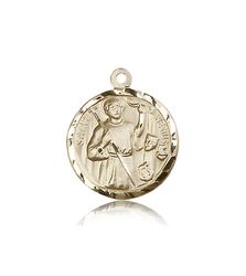 14kt Gold Genesius Medal" itemprop="image